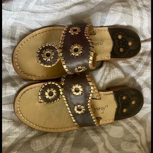 Brown & Gold Jack Rogers